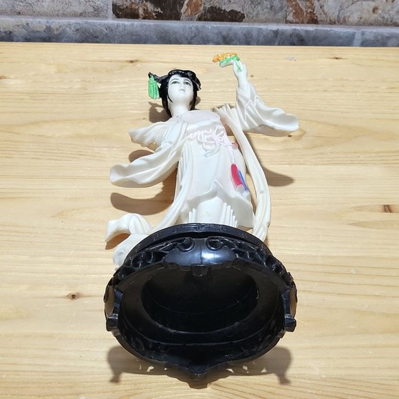 VTG Vita Hong Kong Geisha Woman Asian Girl Figurine Statue Celluloid Painted Dec - Picture 5 of 12